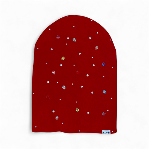 Red Starburst Beanie