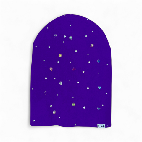 Purple Starburst Beanie