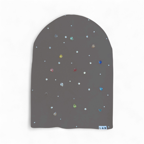 Light Grey Starburst Beanie